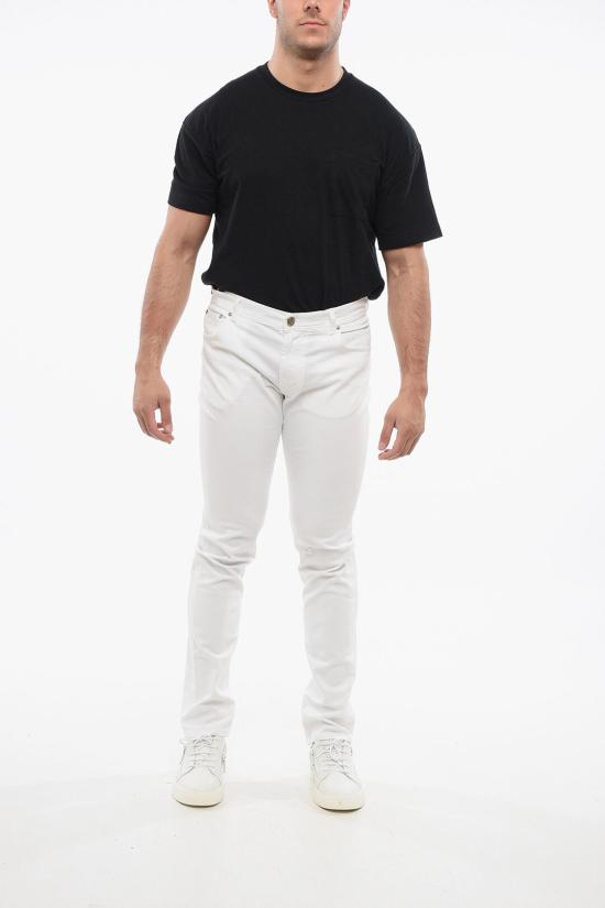  꼬르넬리아니 스트레이트 팬츠 894JP2 2120142 028 White - CORNELIANI