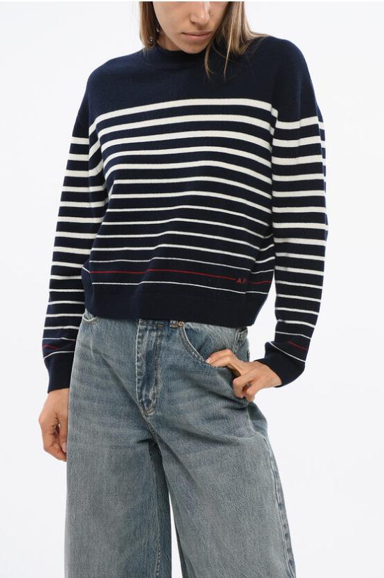  아페쎄 스웨터 WVBDC F23332 IAK Blue