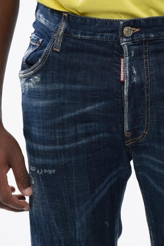  디스퀘어드2 데님 팬츠 S71LB1266 S30342 470 Blue - DSQUARED2