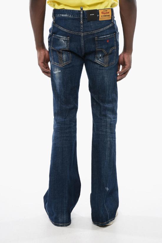  디스퀘어드2 데님 팬츠 S71LB1266 S30342 470 Blue - DSQUARED2