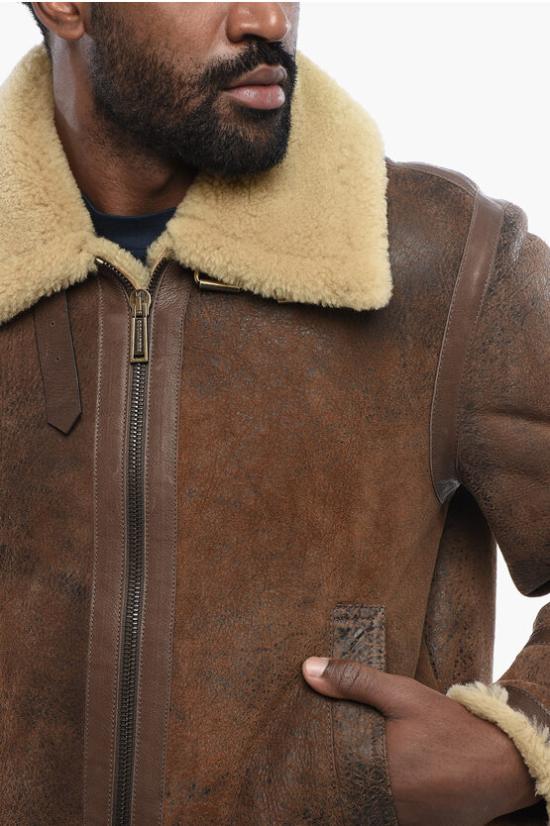  디스퀘어드2 무스탕 S74AM1436 SY1640 143 Brown - DSQUARED2