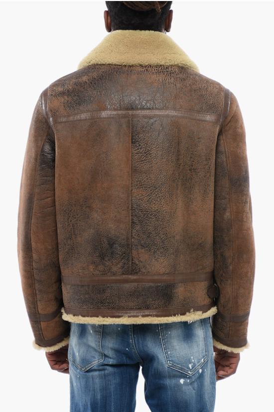  디스퀘어드2 무스탕 S74AM1436 SY1640 143 Brown - DSQUARED2