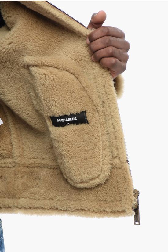  디스퀘어드2 무스탕 S74AM1436 SY1640 143 Brown - DSQUARED2