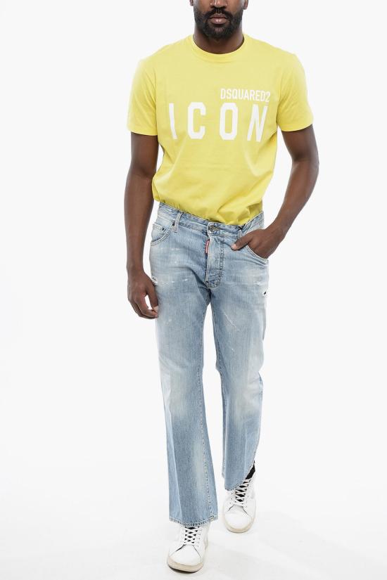  디스퀘어드2 데님 팬츠 S74LB1383 S30309 470 Blue - DSQUARED2