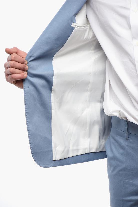  디스퀘어드2 수트 세트 S74FT0458 S35175 548 Blue - DSQUARED2