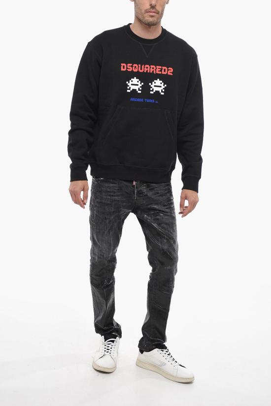  디스퀘어드2 긴팔 티셔츠 S74GU0730 S25516 900 Black - DSQUARED2