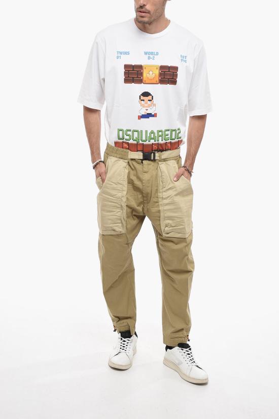  디스퀘어드2 스트레이트 팬츠 S74KB0803 S39021 808 Beige - DSQUARED2