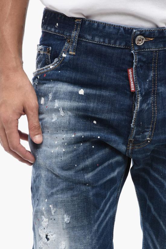  디스퀘어드2 데님 팬츠 S74LB1384 S30342 470 Blue - DSQUARED2