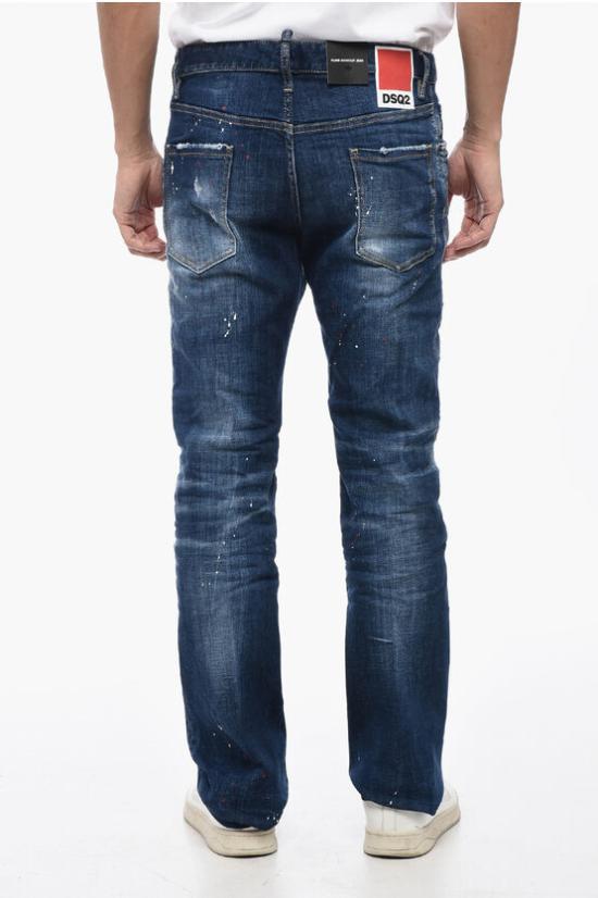  디스퀘어드2 데님 팬츠 S74LB1384 S30342 470 Blue - DSQUARED2