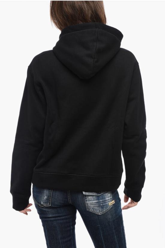  디스퀘어드2 후드 티셔츠 S72GU0444 S25516 900 Black - DSQUARED2