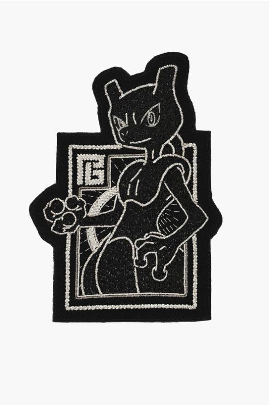  발망 브로치 YH3XL009PB50EAC Nero Argento