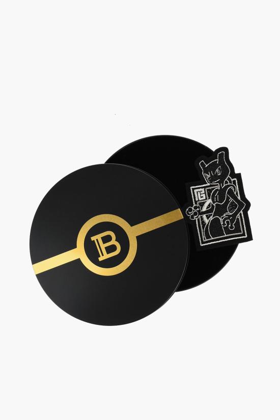  발망 브로치 YH3XL009PB50EAC Nero Argento - BALMAIN