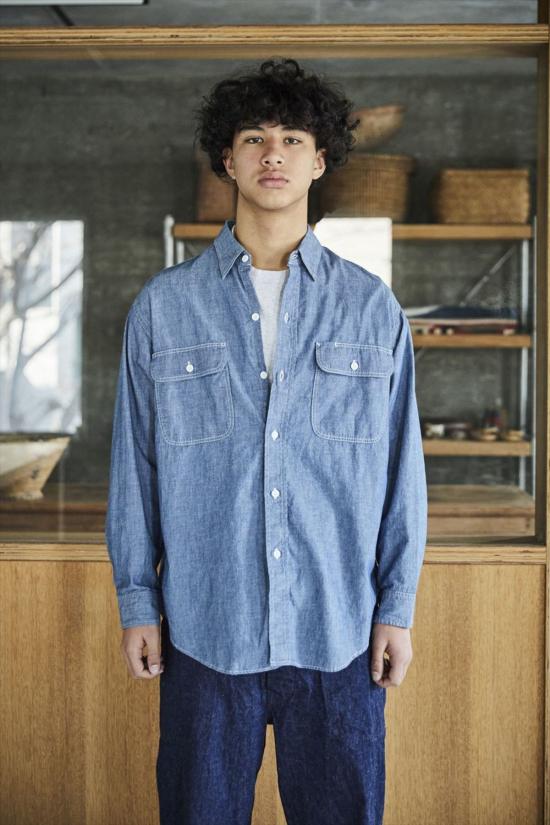  오어슬로우 긴팔 셔츠 또는 슬로우 워크 셔츠