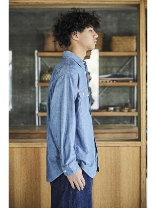  오어슬로우 긴팔 셔츠 또는 슬로우 워크 셔츠 - ORSLOW