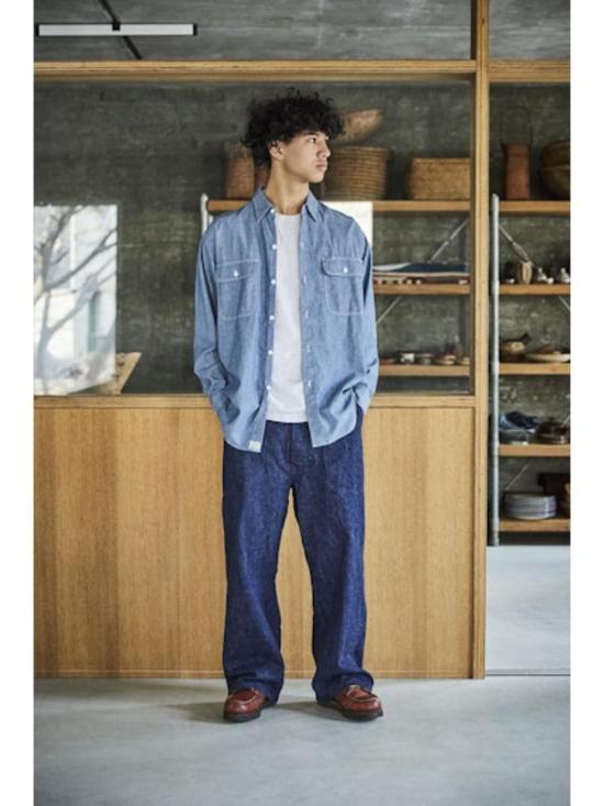  오어슬로우 긴팔 셔츠 또는 슬로우 워크 셔츠 - ORSLOW