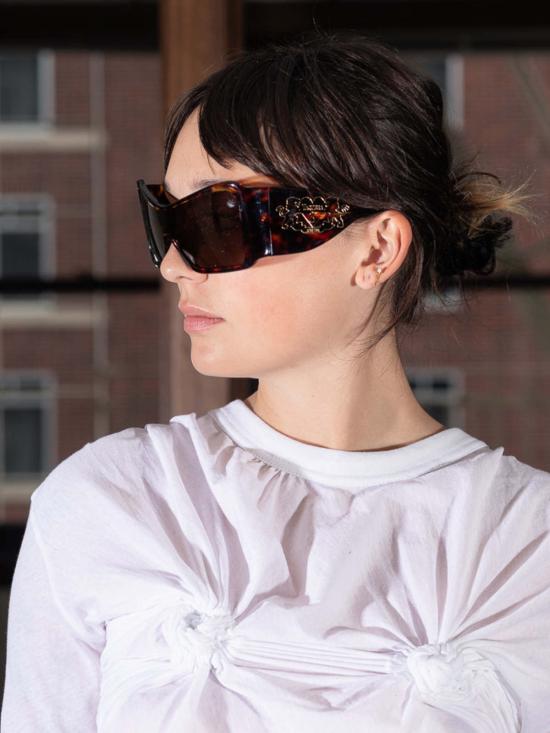  바퀘라 안경 바케라 쉴드 선글라스 브라운 - VAQUERA