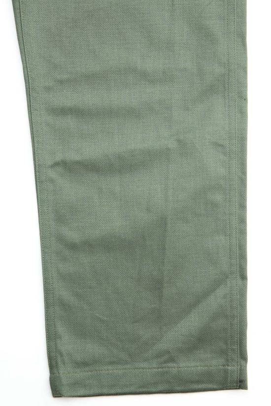  오어슬로우 스트레이트 팬츠 오슬로우 하이웨이스트 퍼티그 팬츠 그린 16 - ORSLOW