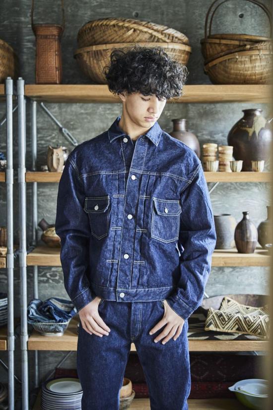  오어슬로우 데님 자켓 오르슬로 타입 2 1950년대 데님 재킷