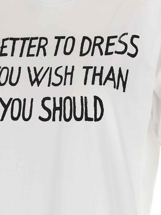  모스키노 반팔 티셔츠 071105411001 White - MOSCHINO