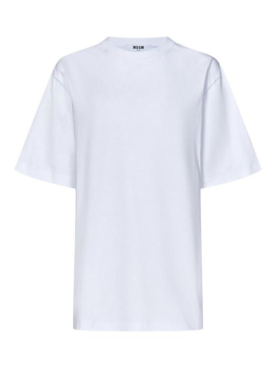  엠에스지엠 반팔 티셔츠 3842MDM10725700201 White