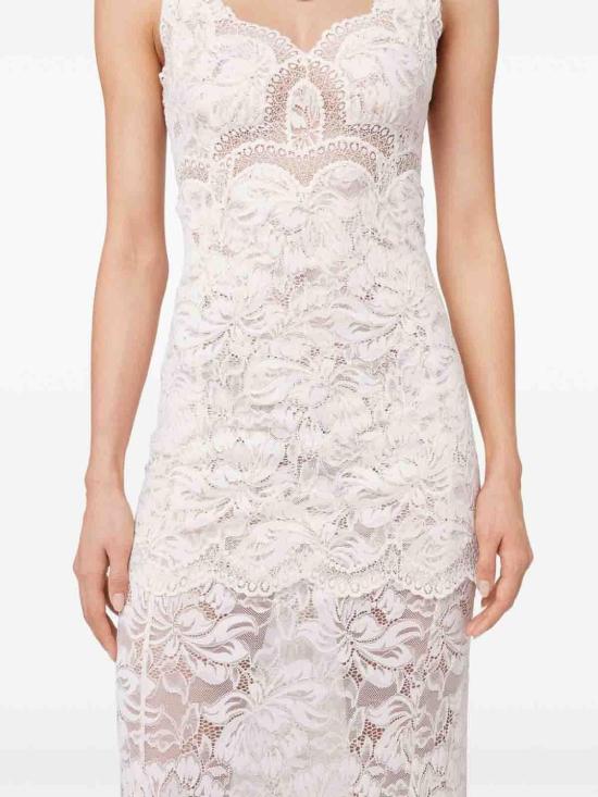  파코라반 롱 원피스 25PJRO027PA0170P105 White - PACO RABANNE