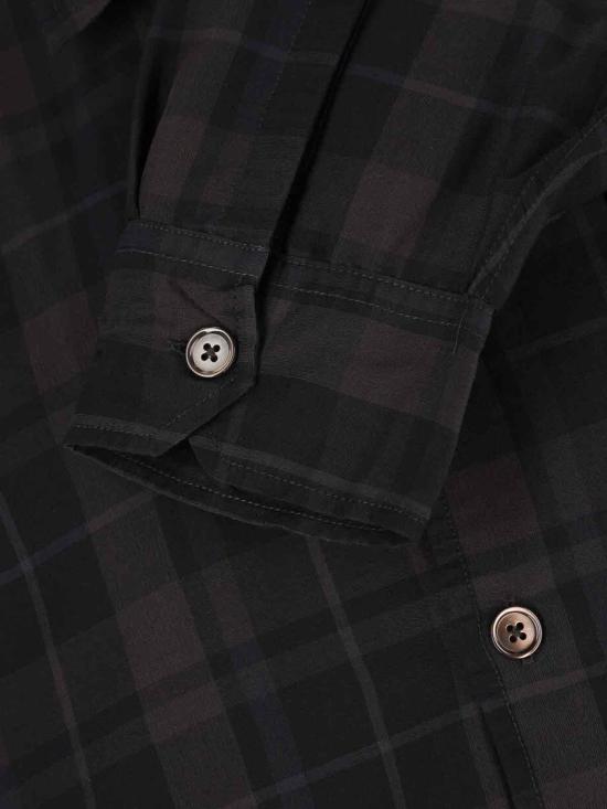  아워레가시 셔츠 M2252OBBLACKSHEERSHADOWCHECK Black - OUR LEGACY