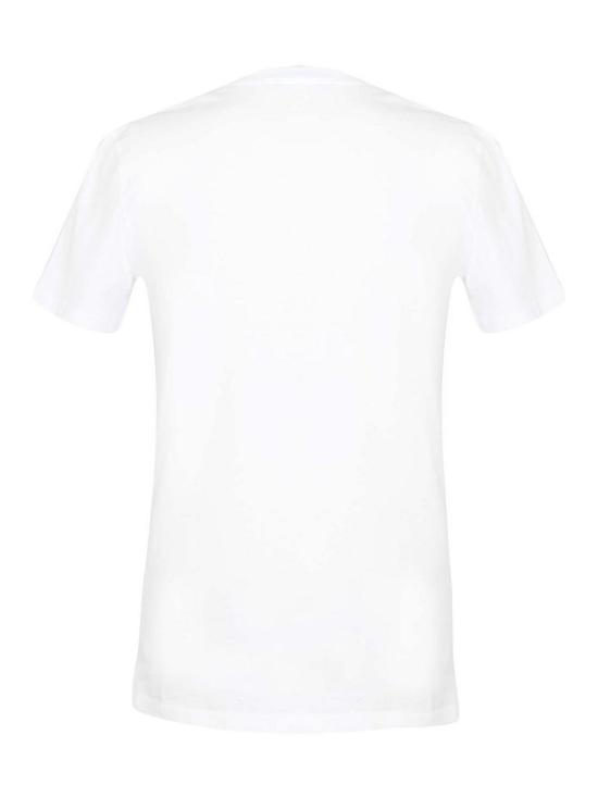  모스키노 반팔 티셔츠 070702411001 White - MOSCHINO