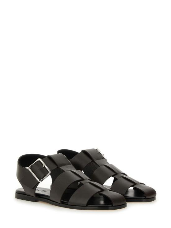 25SS 에이드 샌들 KYAS08FL182MOKA Dark Brown - AEYDE