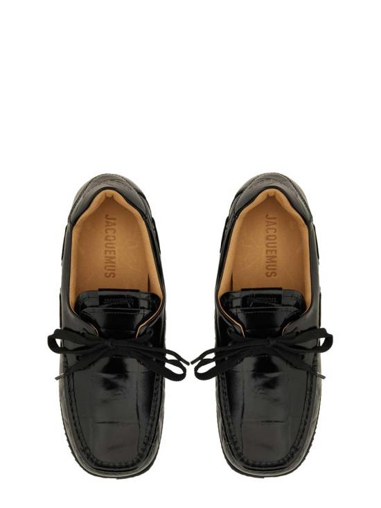 25SS 자크뮈스 로퍼 251FO1733164990 Black - JACQUEMUS