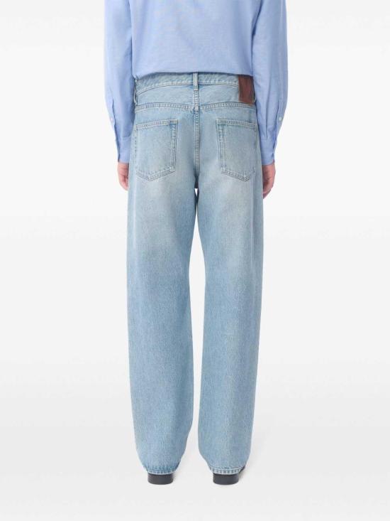 25SS 발렌티노 가라바니 스트레이트 팬츠 6V3DE04CAP4508 Blue - VALENTINO GARAVANI