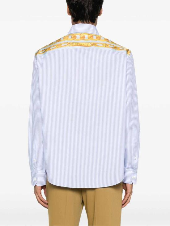 26SS 베르사체 긴팔 셔츠 10162101A134505UD30 Light Blue - VERSACE
