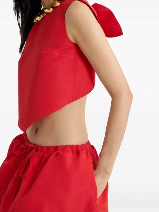  파투 민소매 티셔츠 TO1610186310R Red - PATOU