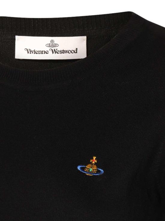  비비안웨스트우드 베아 니트 반소매 스웨터 1803002QY001AN402 Black - VIVIENNE WESTWOOD