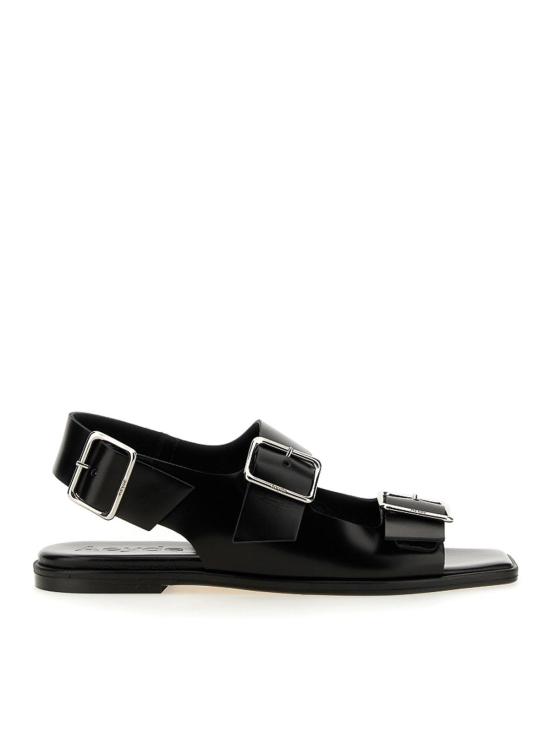25SS 에이드 샌들 BRNS08FL65BLACK