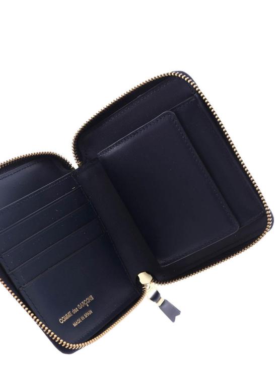  꼼데가르송 남성지갑 SA2100NAVY Blue - COMME DES GARCONS