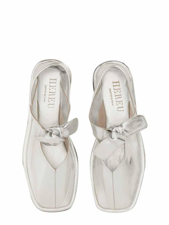  헤레우 플랫 슈즈 LLAMWFS240064LIGHTSILVER Silver - HEREU