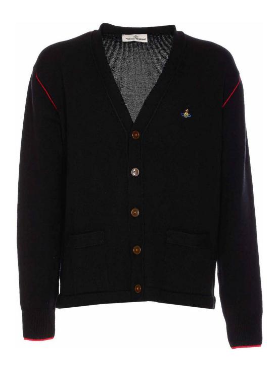 25SS 비비안웨스트우드 가디건 27010014Y0018N401 Black