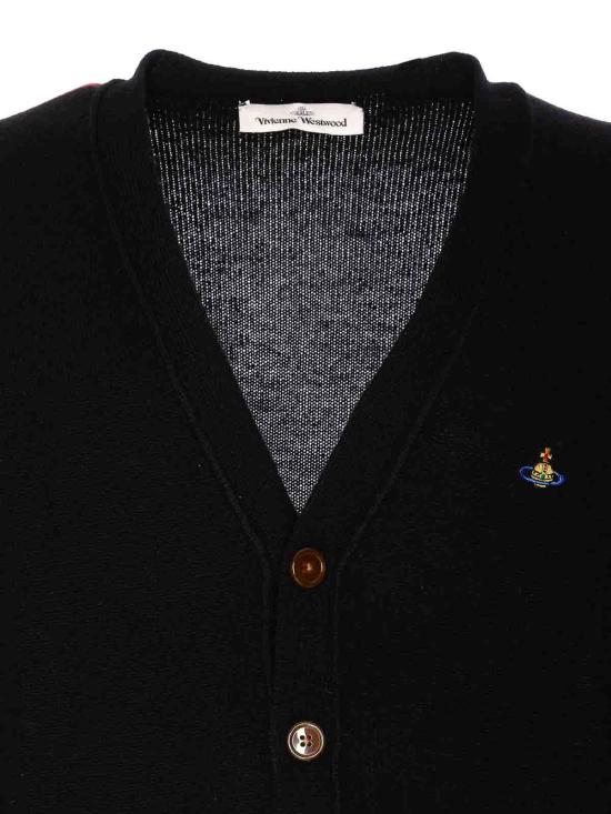 25SS 비비안웨스트우드 가디건 27010014Y0018N401 Black - VIVIENNE WESTWOOD