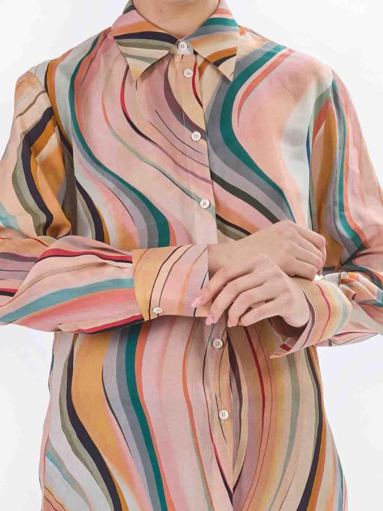  PS 바이 폴스미스 블라우스 W2R335BP3119092 Multicolour - PS BY PAUL SMITH