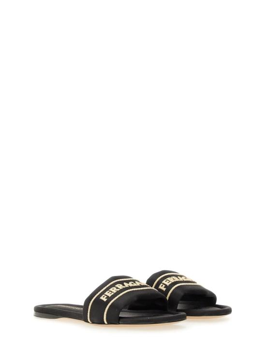 25SS 살바토레 페라가모 샌들 78125201J740001 Black - SALVATORE FERRAGAMO