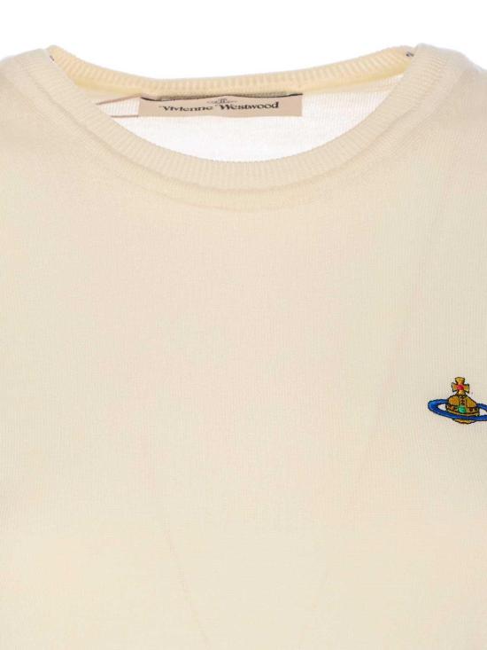  비비안웨스트우드 Bea 베아 니트 탑 1803002QY001AA408 White - VIVIENNE WESTWOOD
