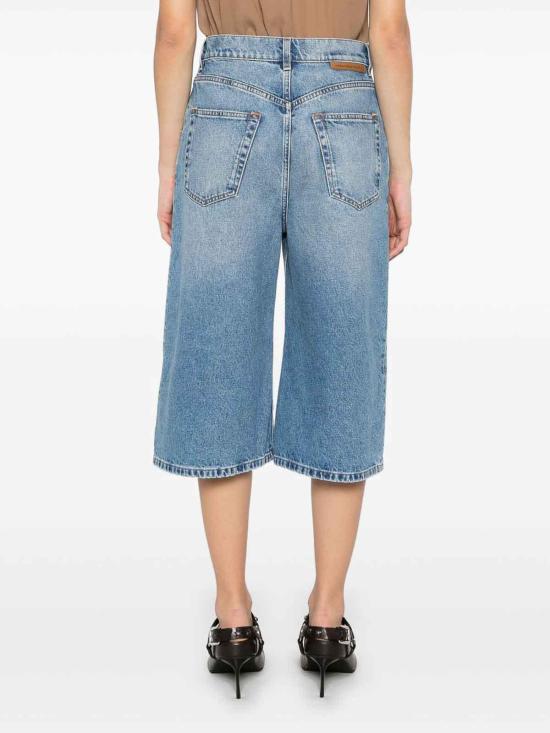  스텔라 맥카트니 데님 숏팬츠 6D03493SQH054590 Medium Wash - STELLA MCCARTNEY