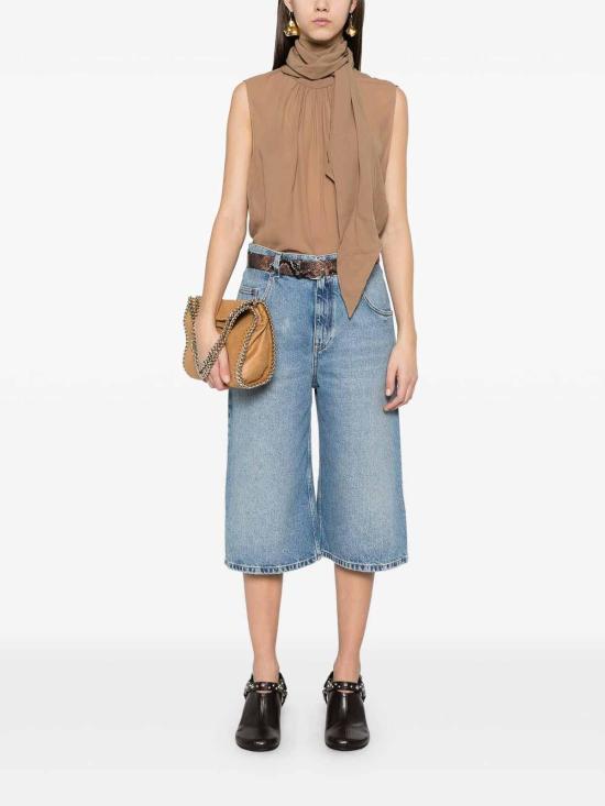  스텔라 맥카트니 데님 숏팬츠 6D03493SQH054590 Medium Wash - STELLA MCCARTNEY