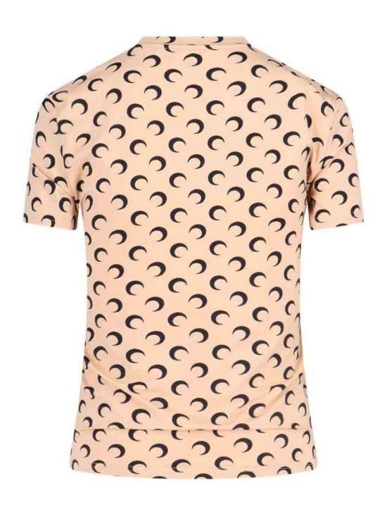 25FW 마린세르 반팔 티셔츠 UTS001ACJER0001TA10 Beige - MARINE SERRE