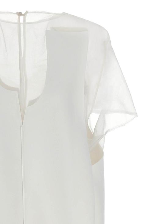  케이트 미디 스커트 54884114W4114168 White - KHAITE