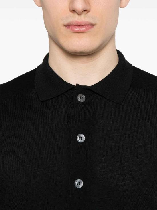 25SS 라르디니 반팔 티셔츠 ESLPMC96ES64045999 Black - LARDINI