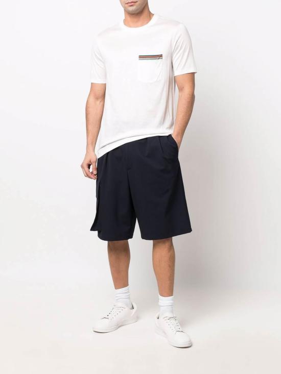  폴 스미스 반팔 티셔츠 M1R306UH0008801 White - PAUL SMITH