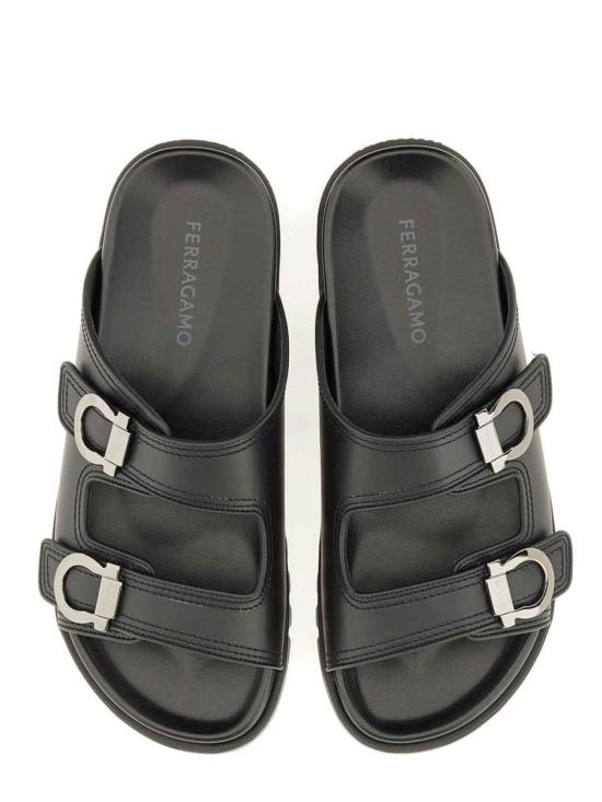  살바토레 페라가모 샌들 774491027970001 Black - SALVATORE FERRAGAMO