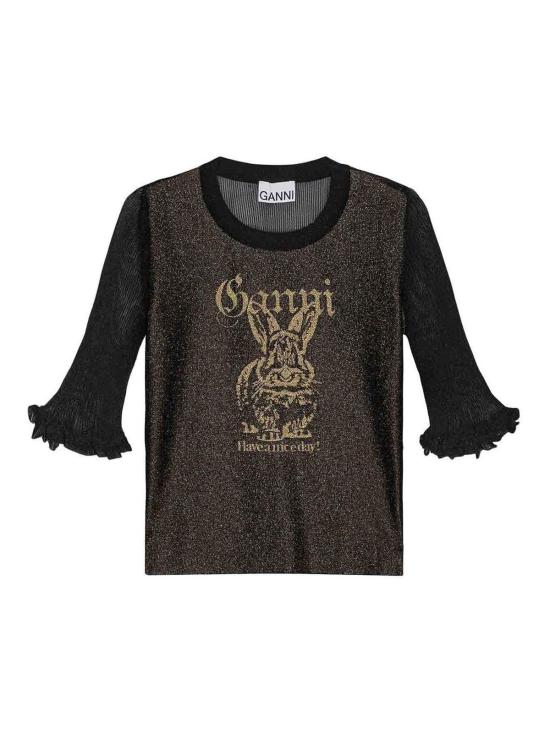  가니 민소매 티셔츠 K2479099 Black