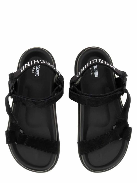 25SS 모스키노 샌들 MA16254I0MME0000 Black - MOSCHINO